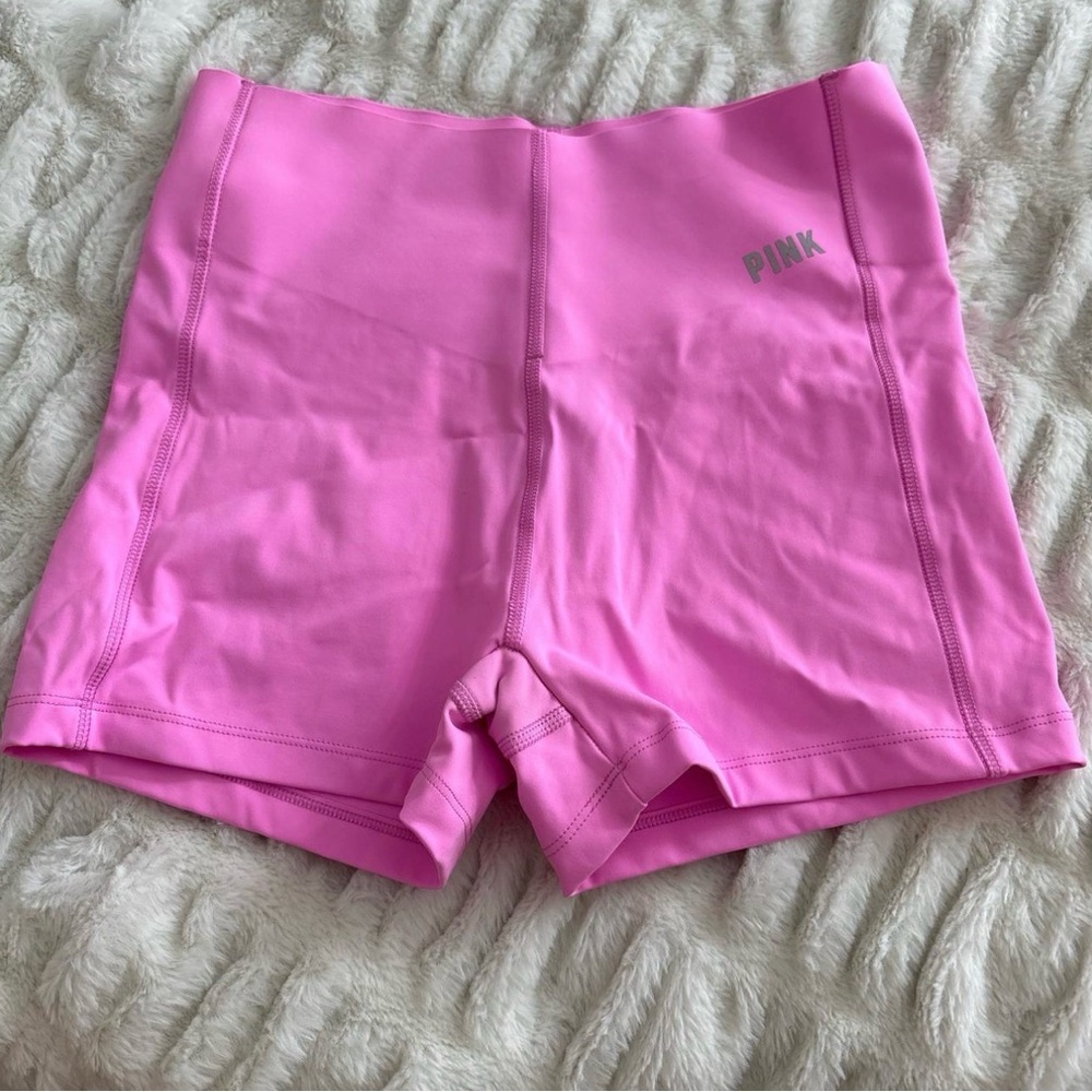 Active USA Pink Women's Bike Shorts
